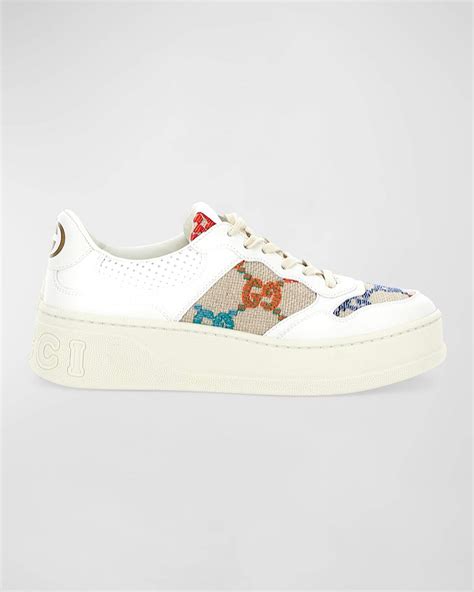 gucci gg white sneakers|Gucci gg low top sneakers.